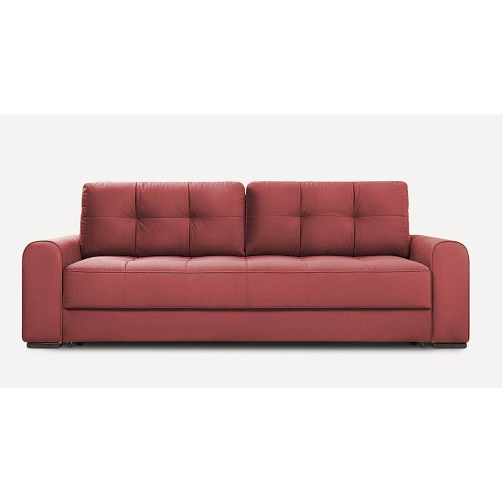 Calliro 3 Pull Out Sofa Cum Bedwith storage In Pink Colour