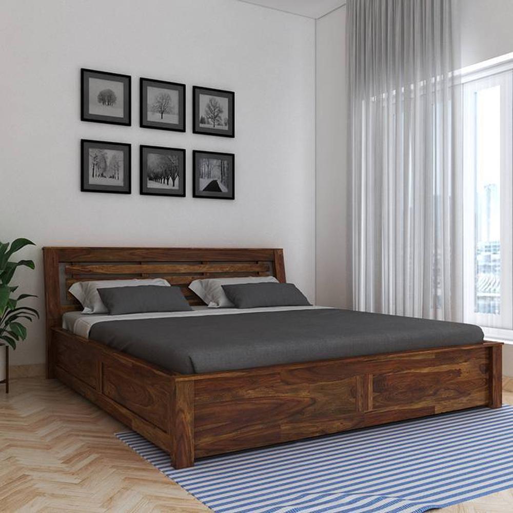 Christian Platform King Size Storage Bed
