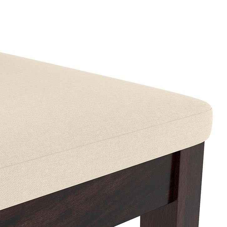 Martha Solid Wood Dining Chair Set Of 2 In Mahogany Finish