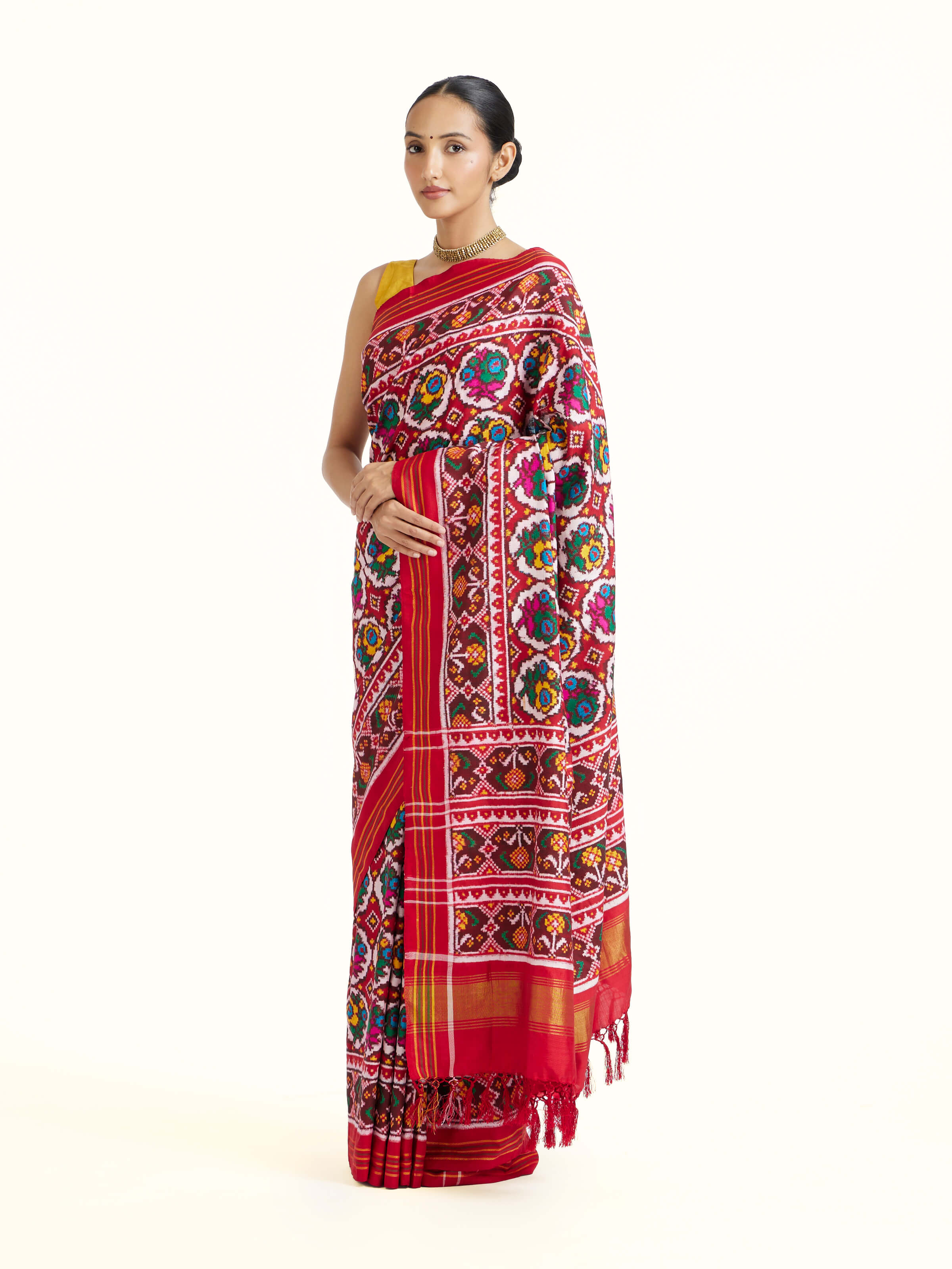 Red Patan Patola Saree