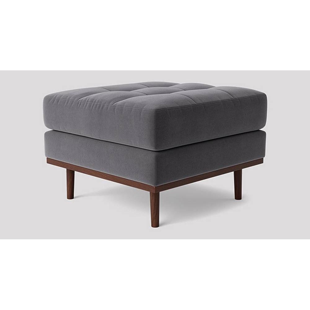 Berlo Ottoman Color in Dark Grey