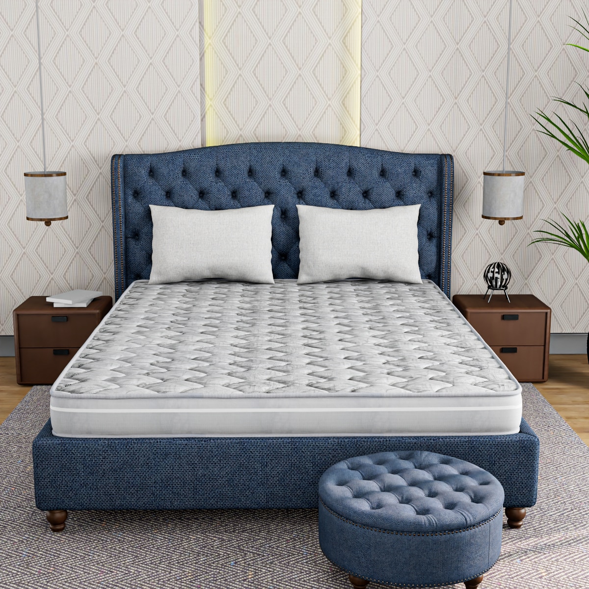 Drilled Air Cool Ortho Comfort Single Mattress 72 X 24 6 Inches