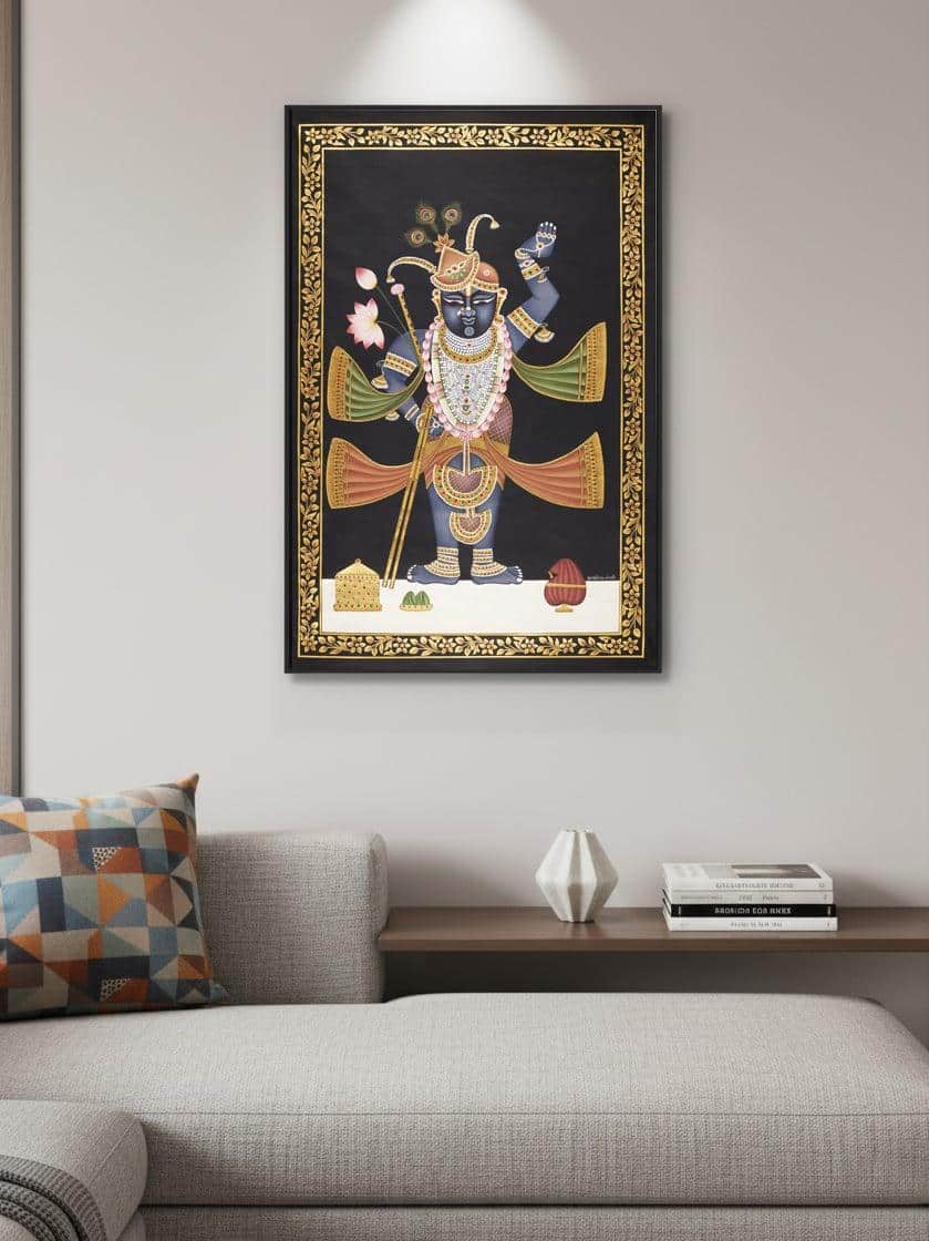 Pichwai Shreenathji's Portrait Painting