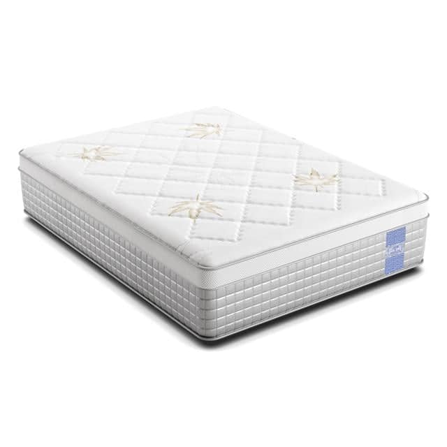 Gravity Hybrid Euro Top 5 Zoned Zero Partner Disturbance & 7 Layered Foam Pocket Spring Mattress (72 x 36 in, 8 Inches)