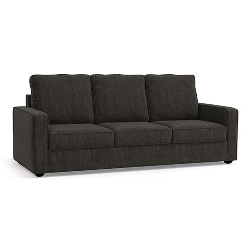Apollo Sofa Set (Colour : Graphite Grey, Cushion : Hard, Back Type : High Back, Seater : 3+1+1)