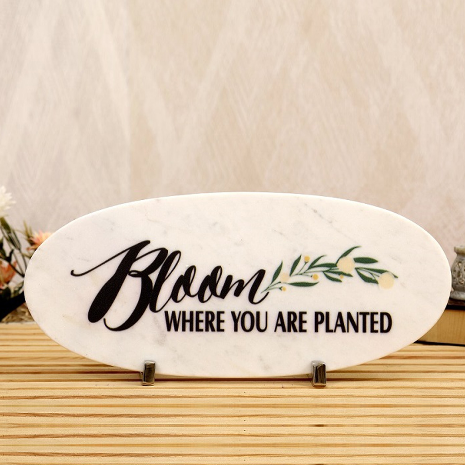 Bloom Marble Showpiece
