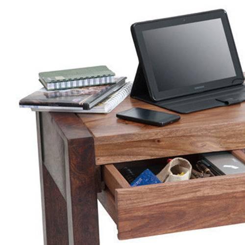 Austen Solid Wood Study Table in Two Tone Finish