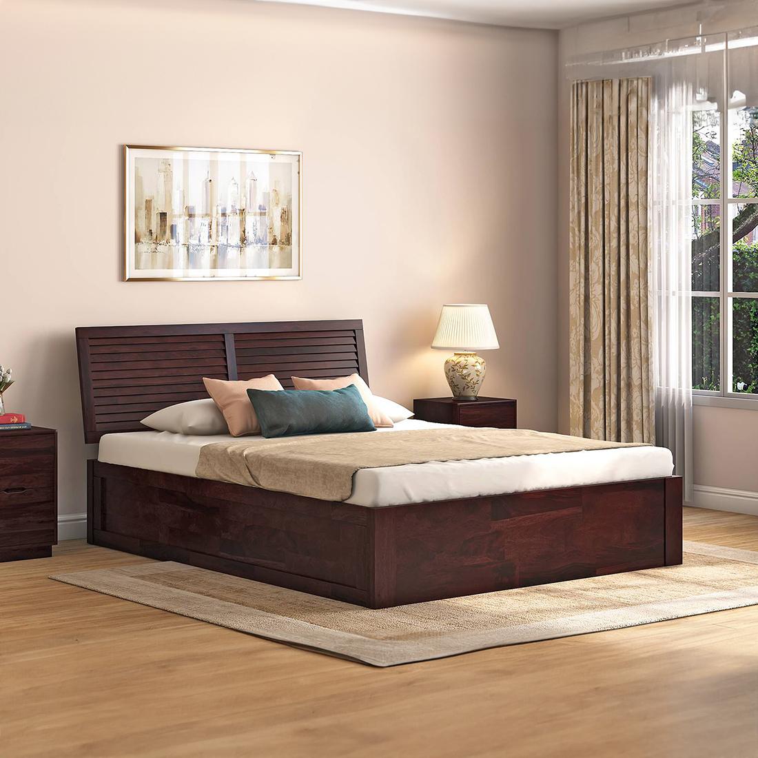 Terence Storage Bed (Solid Wood)