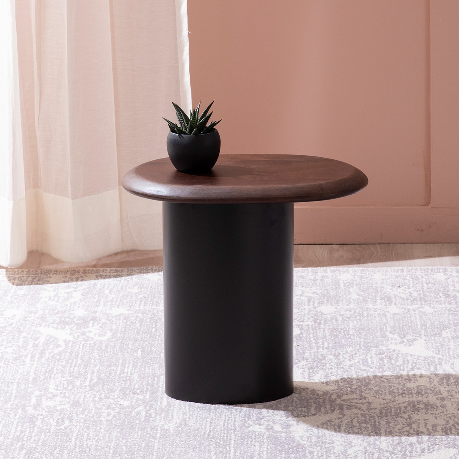 Stylish Two-Tone Side Table - Nestroots