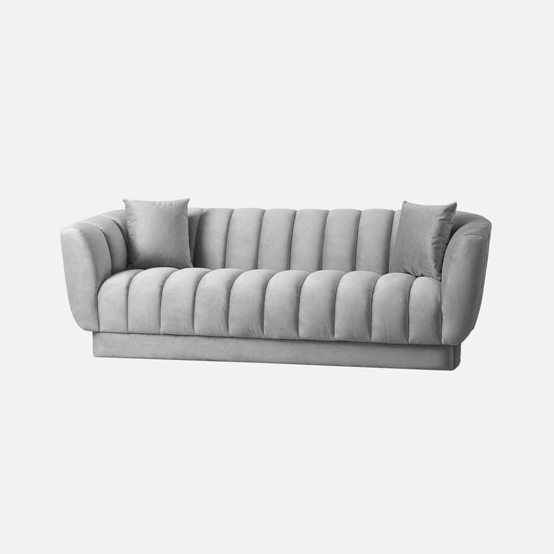 Exalt Fabric Sofa (Grey)