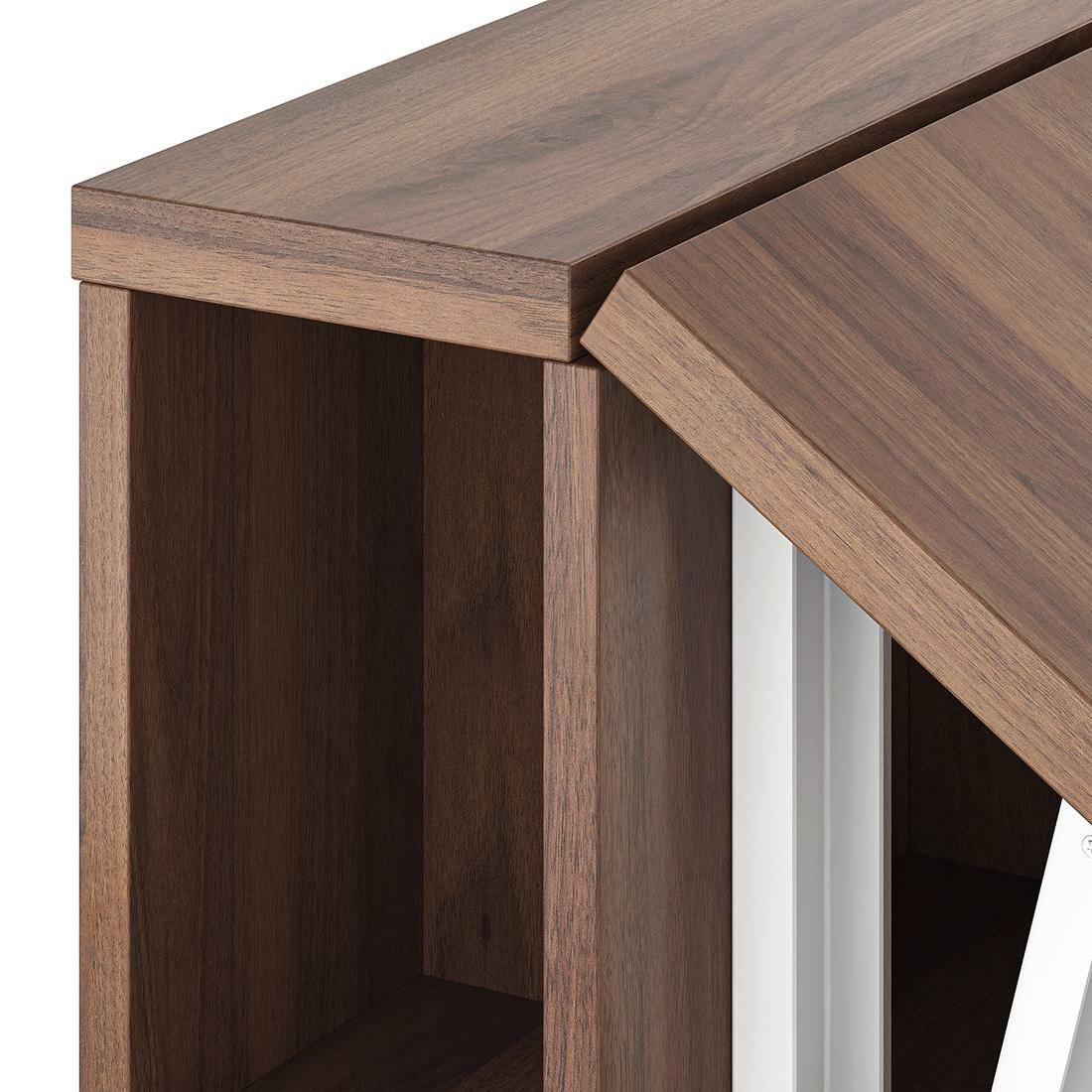 Berkley Breakfast Table in Classic Walnut Finish