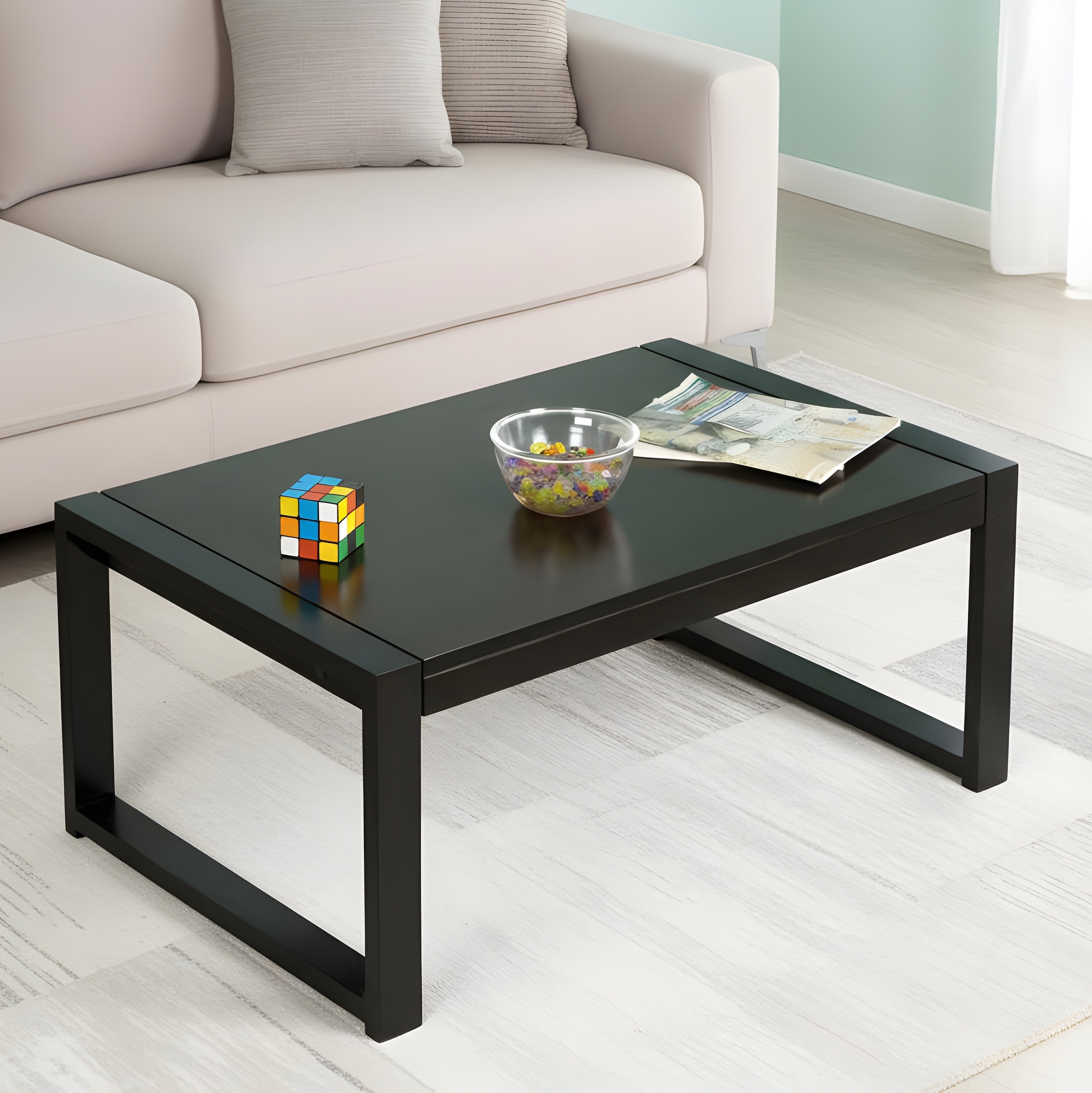 Boston Coffee Table - Dark Walnut Finish