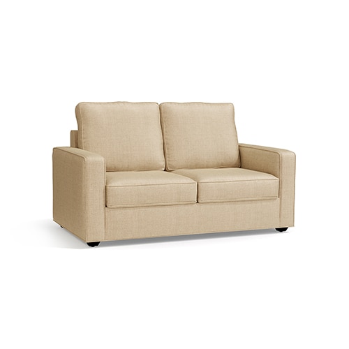 Apollo Compact Sofa (Colour : Pearl, Cushion : Soft, Back Type : High Back, Seater : 2+1+1)