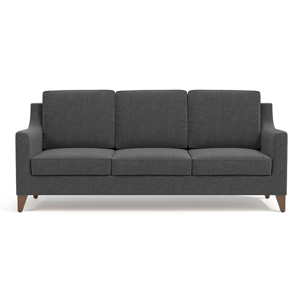 Abbey Sofa Set (Colour : Steel Grey, Cushion : Soft, Seater : 3+2+1)