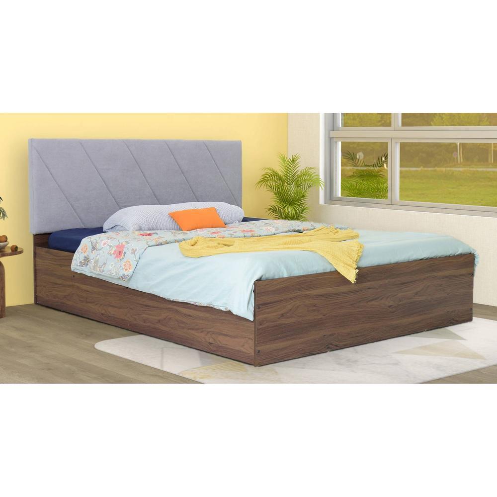 Sutra Bed With Premium Leatherette Fabric And Box Storage Queen Bed