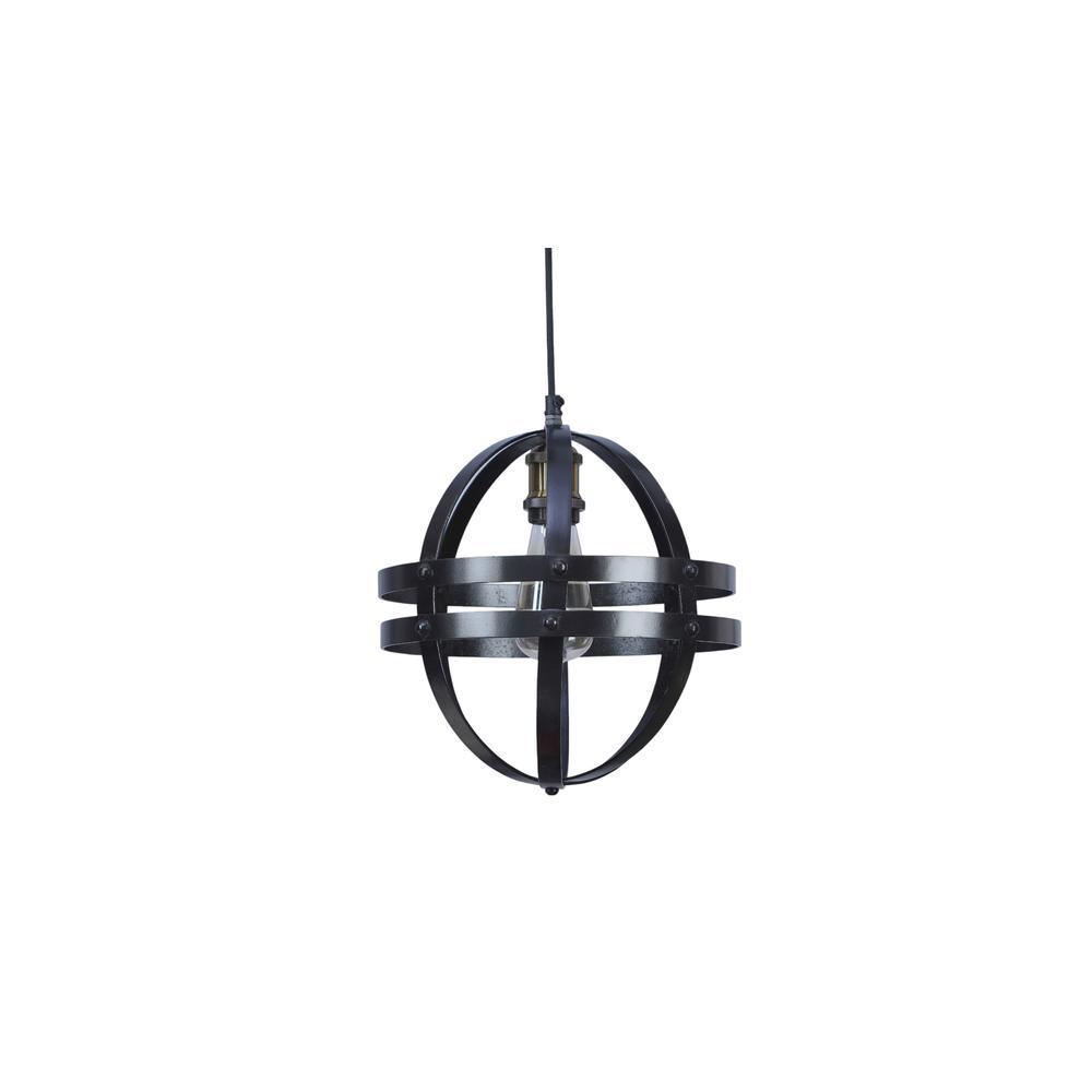 USD Black Metal Hanging Light