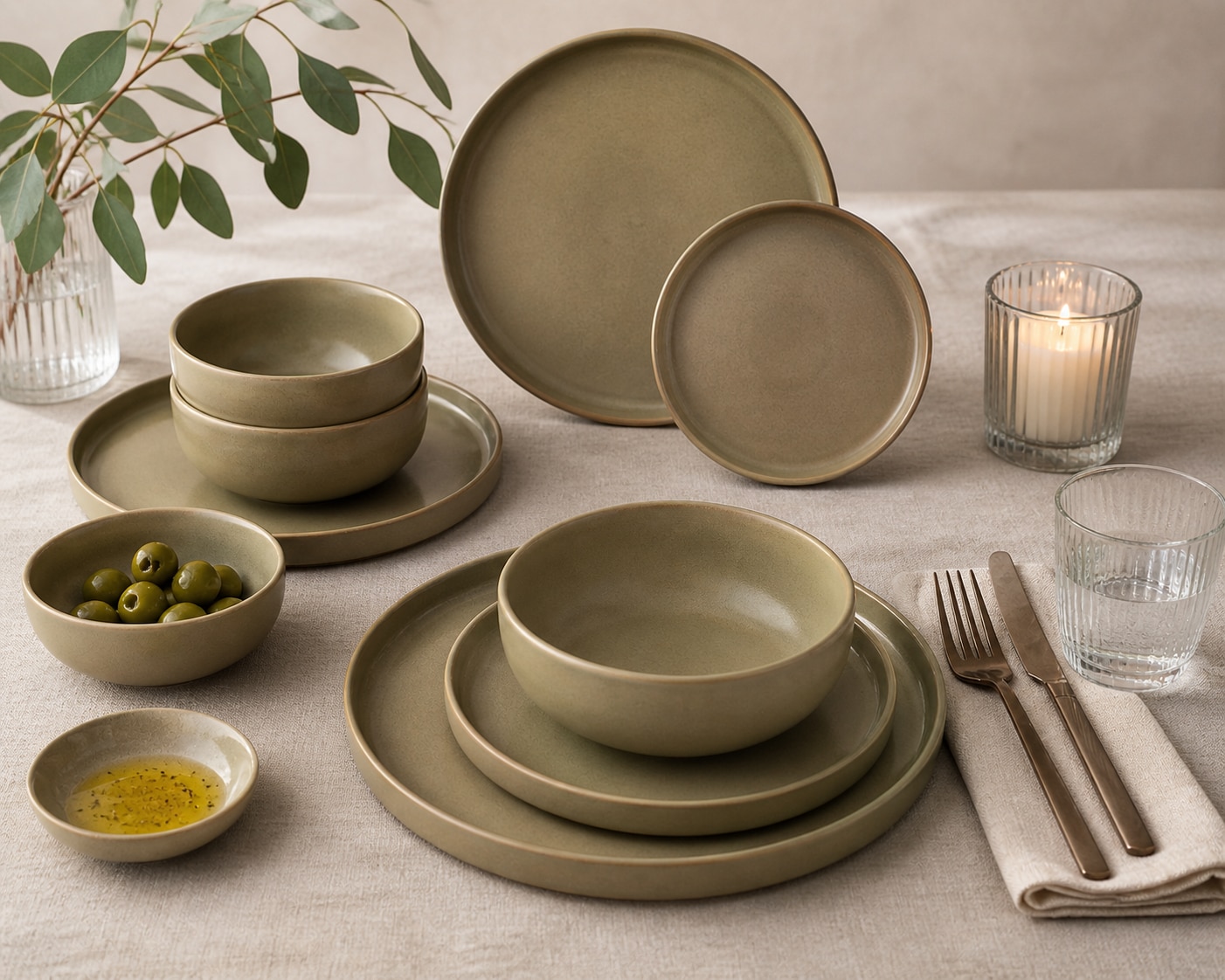 Golden Hour Elegant Dinner Set Collection - Simply Soho