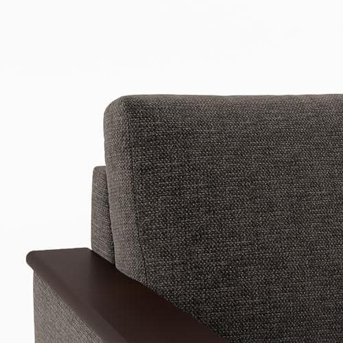 Corby Premium 3 Seater Fabric Sofa in Smoke Colour