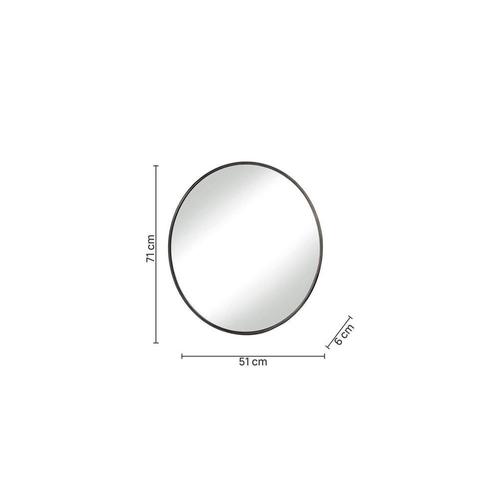 Shimmering Black Nickel Stainless Mirror