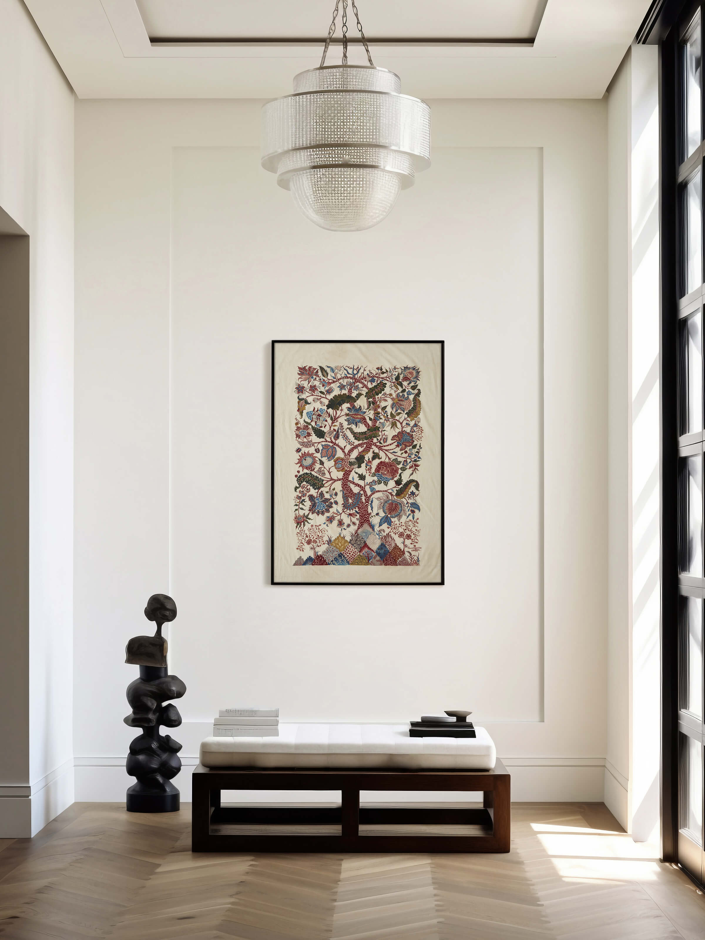 Kalamkari Celestial Tree Painting