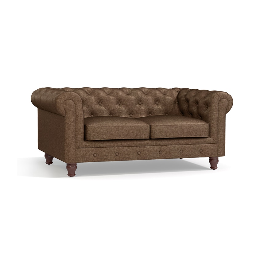 Winchester Sofa Set (Colour : Mocha Brown , Seater : 2+1+1)