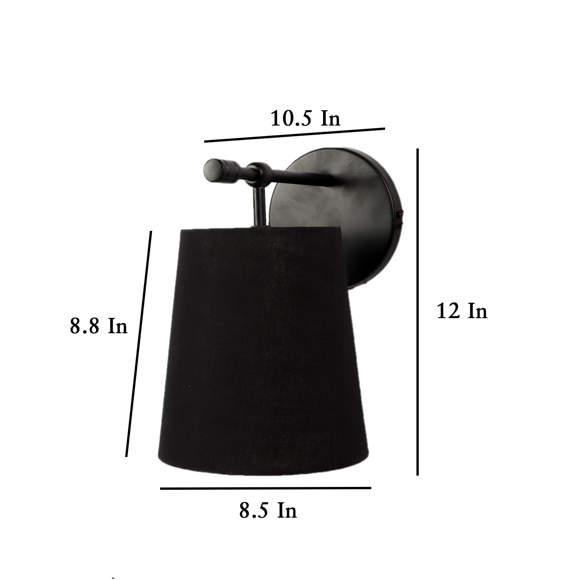 Sphynx Wall Lamp, Black