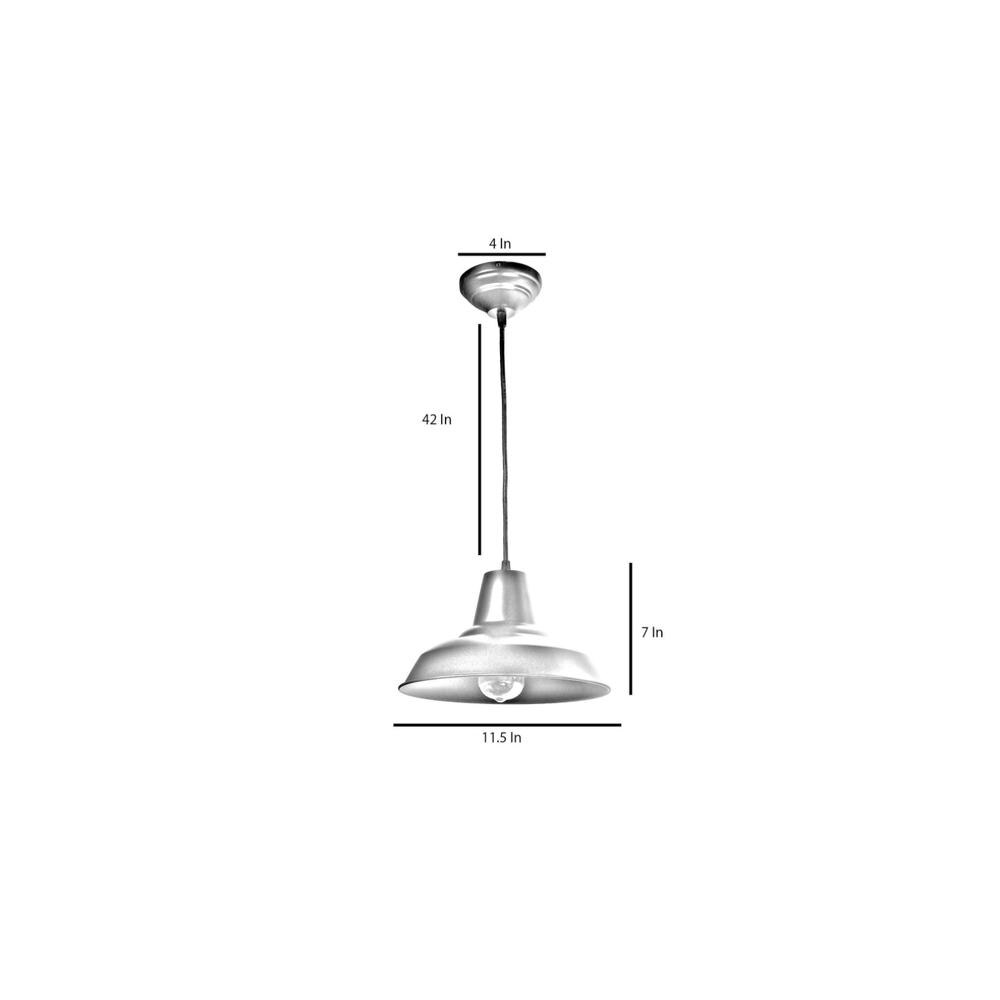 Opi Minimal Pastel Black Metal Single Hanging Light