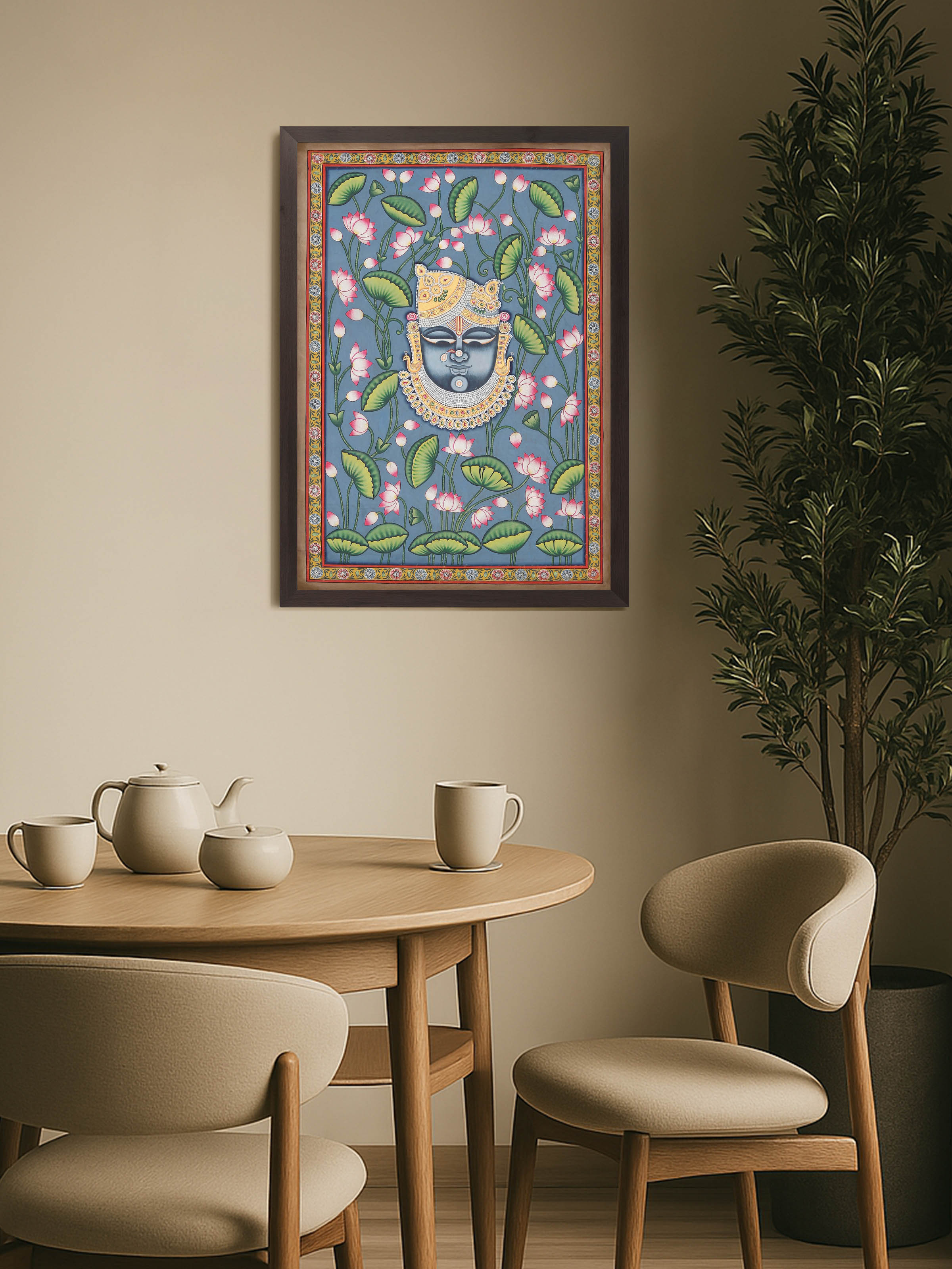 Mukharvind of Shrinathji Pichwai Painting