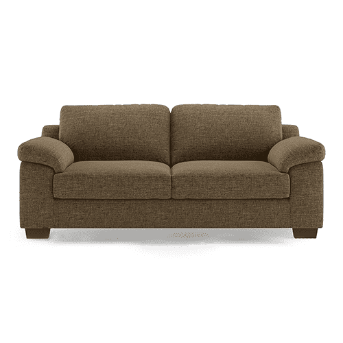 Esquel Essential 3 Seater Fabric Sofa in Dune Colour