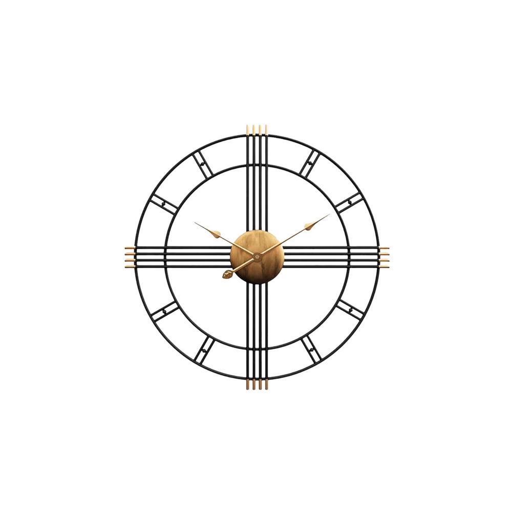 Metal iron work Wall clock