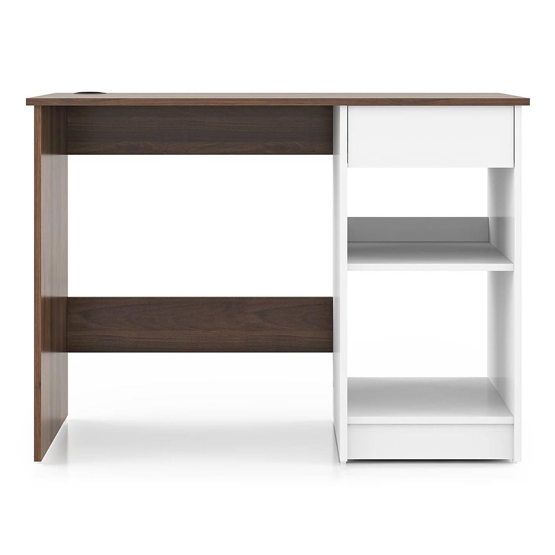 Tylor Engineered Wood Study Table in Classic Walnut Finish