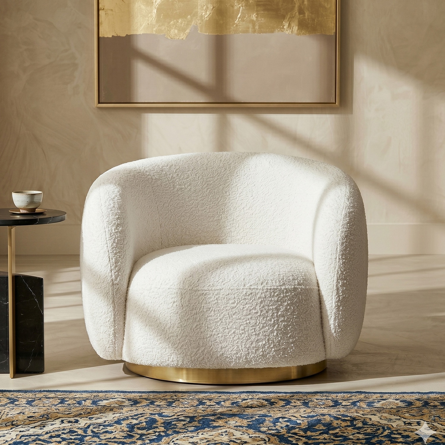 Elegantensemble Wood 1 Seater With Upholstery Non Storage Sofa In White Colour - Nestroots