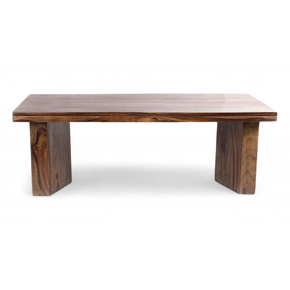 Kassel Sheesham Wood Coffee Table In Teak Finish