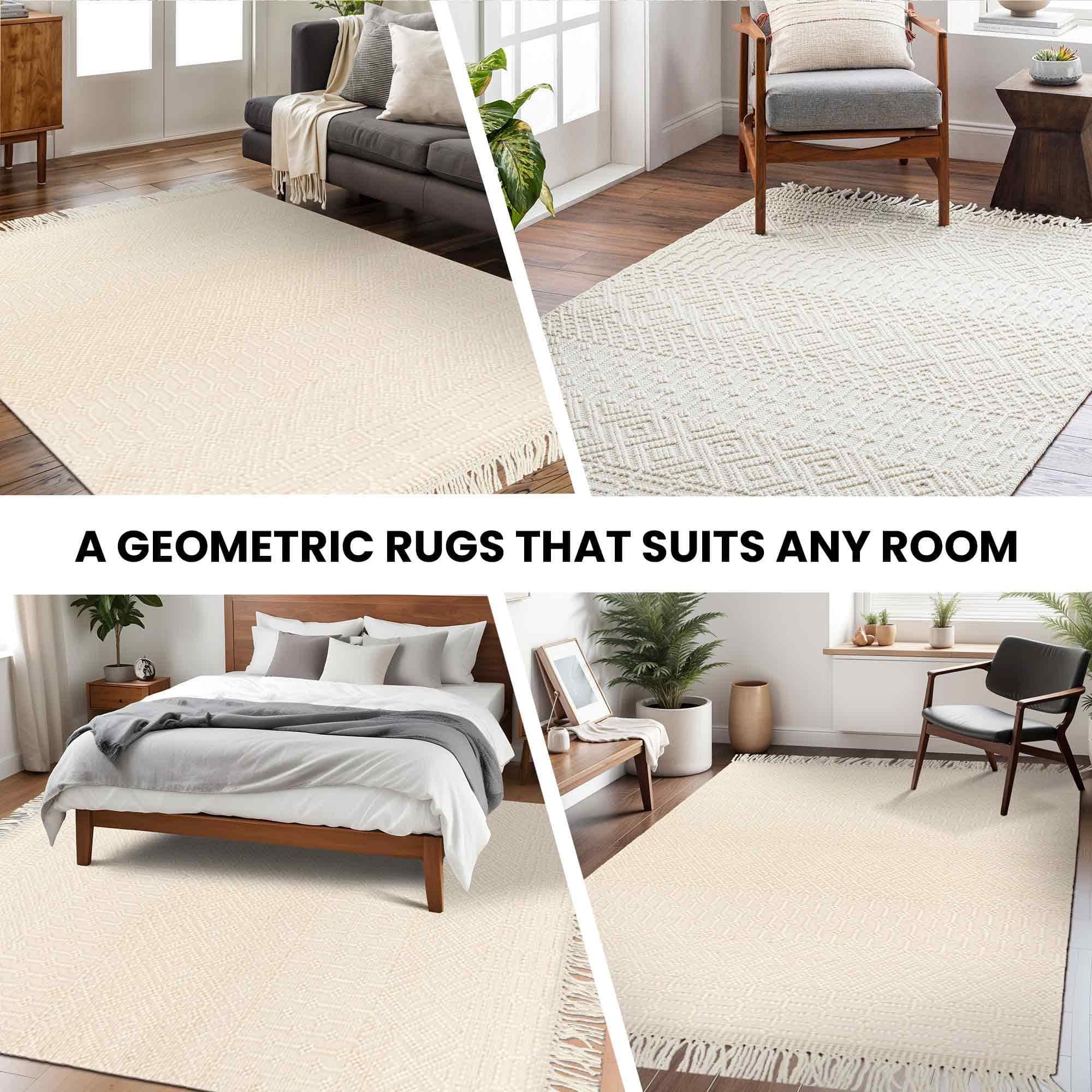 Casa DeCampo Ivory Wool Rug