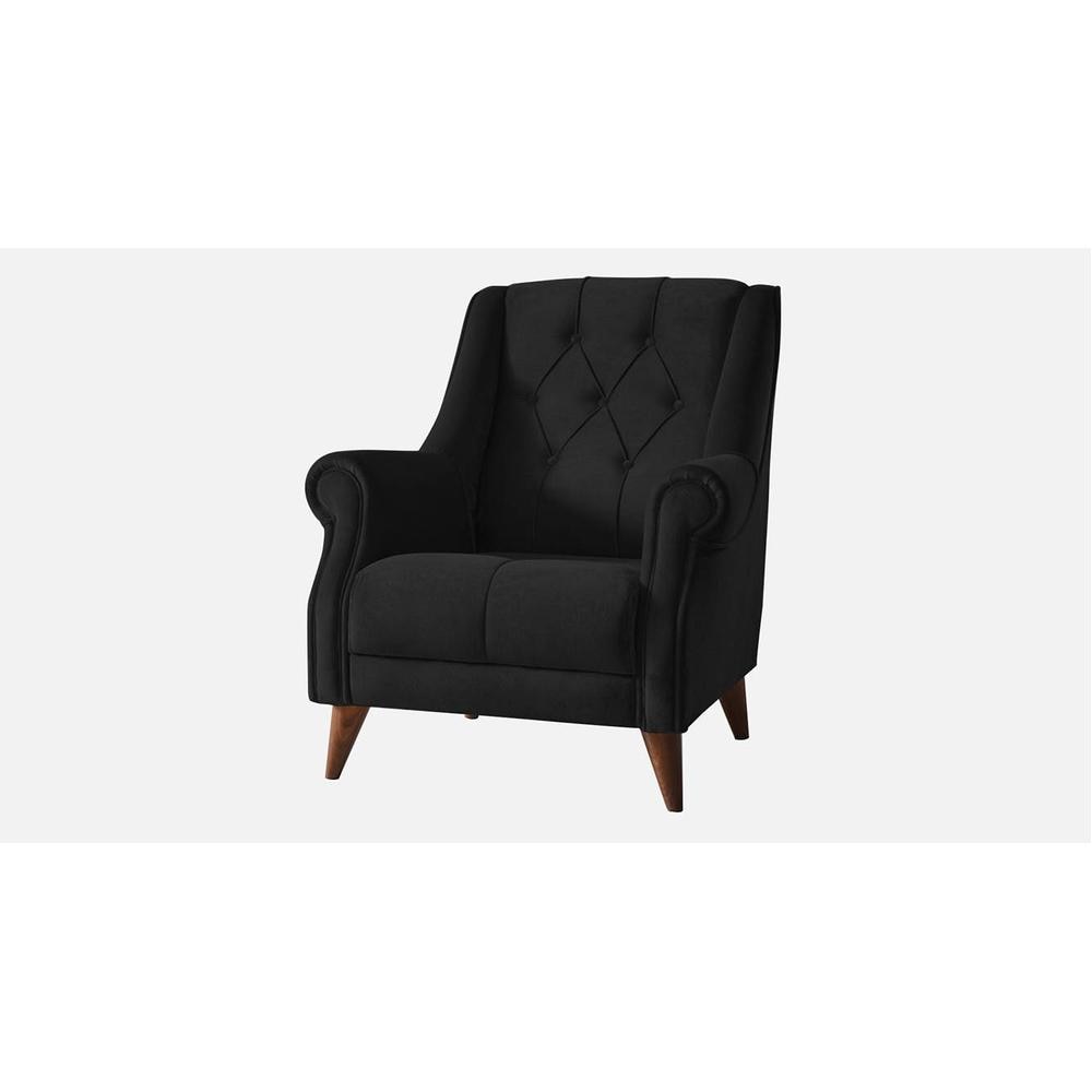 Joplin Accent Chair in Black Colour