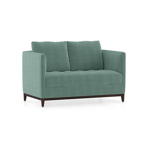 Florence Compact Sofa Set (Colour : Dusty Turquoise Velvet , Seater : 2+1+1)