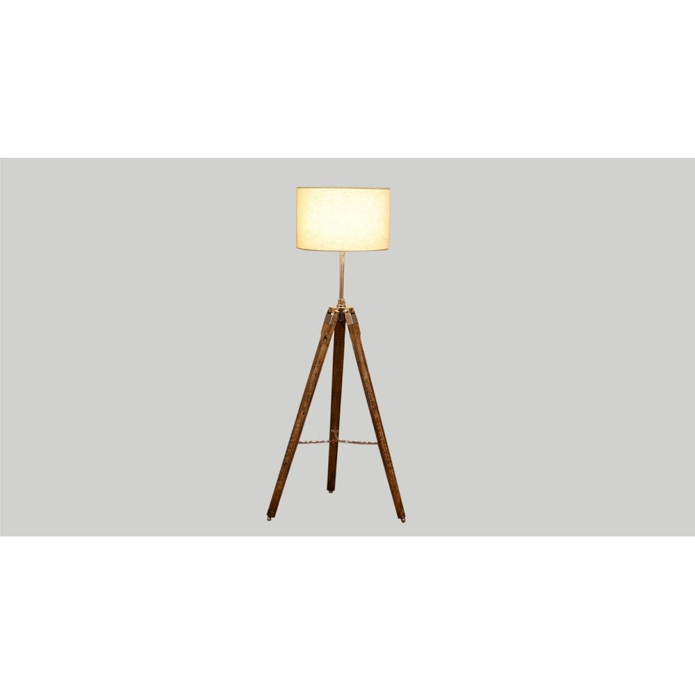 Kensley Solid Wood Floor Lamp