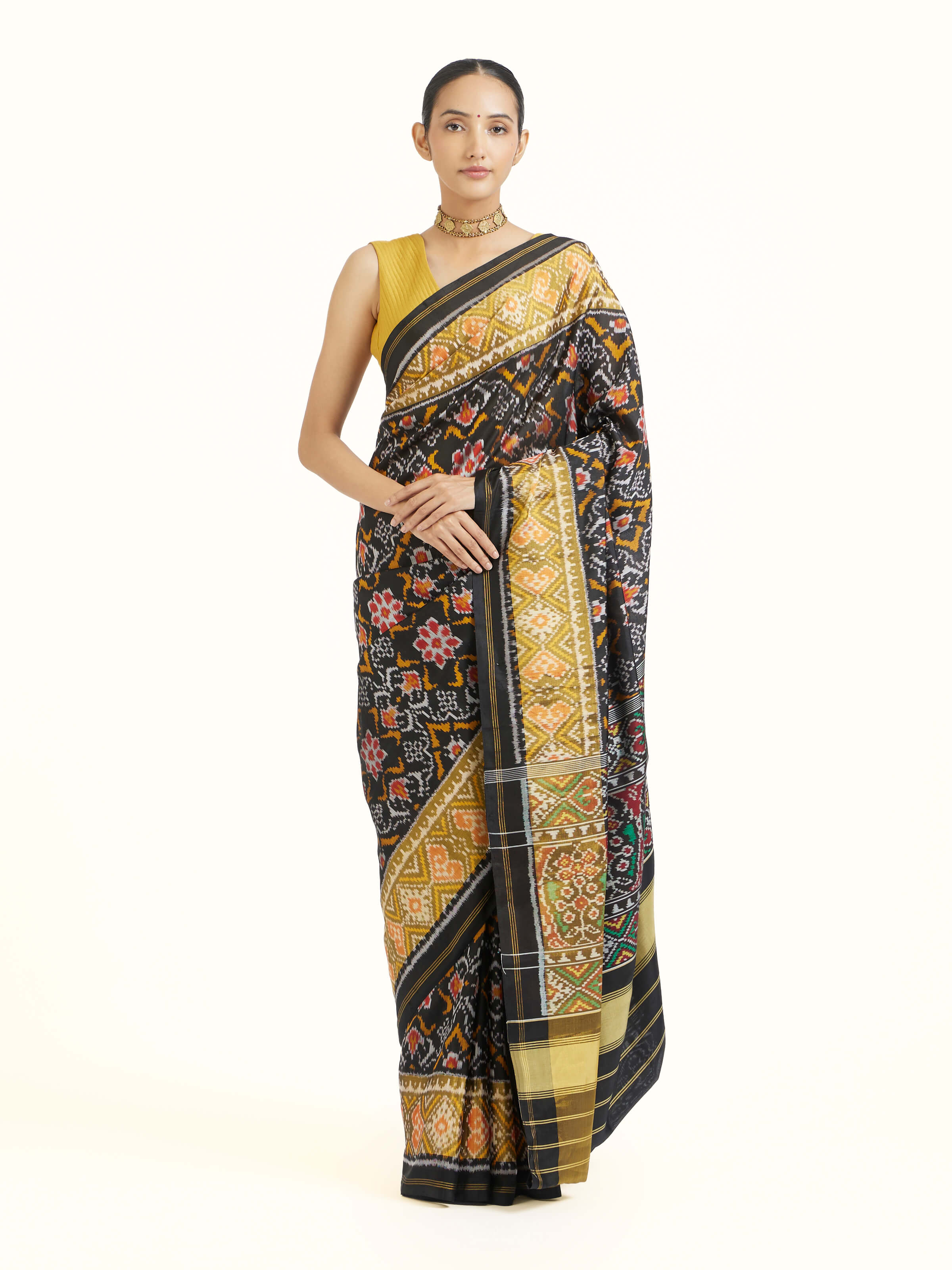 Rajkot Patola Ikat Saree