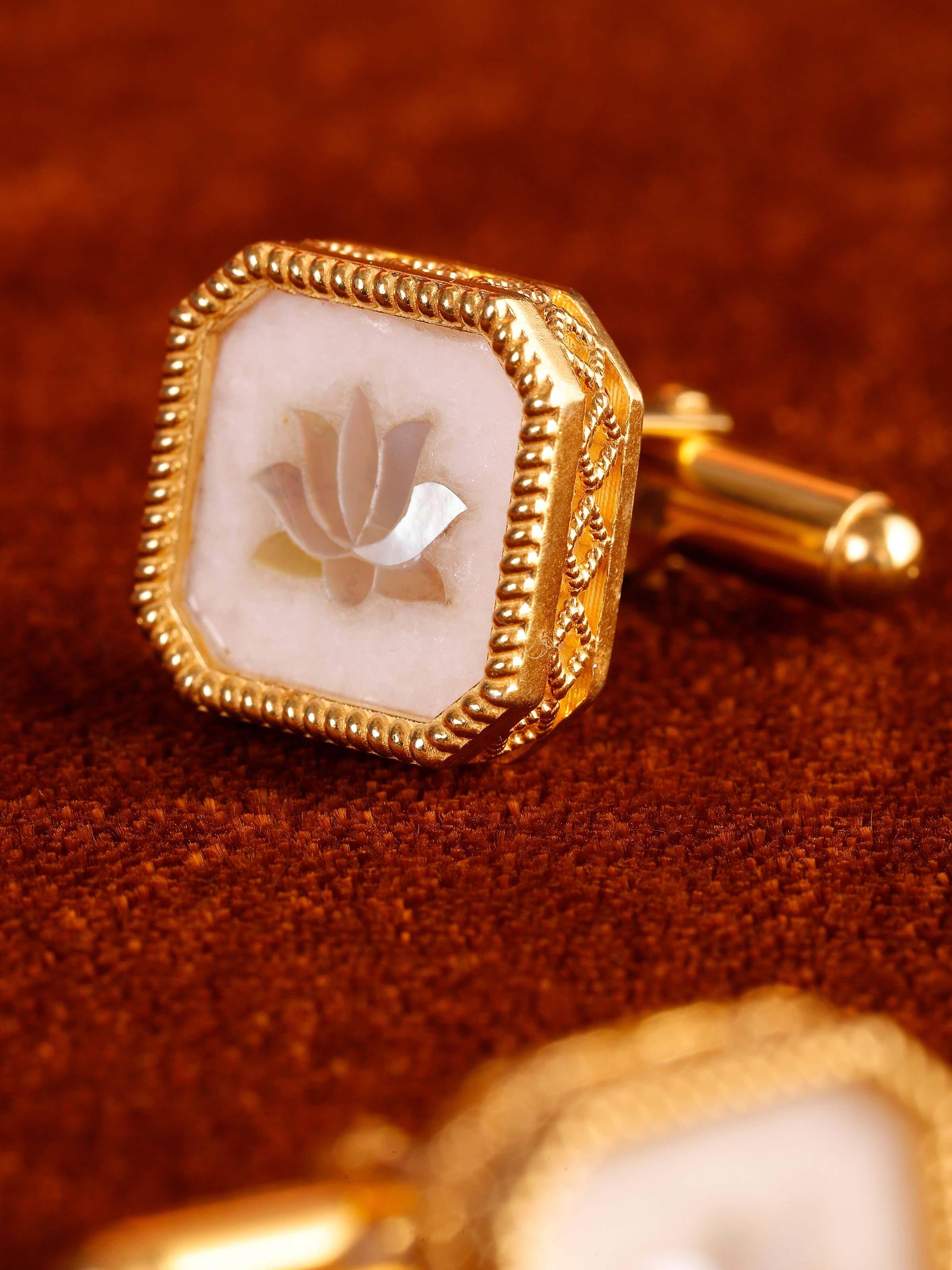 Parchinkari Silver Cufflinks