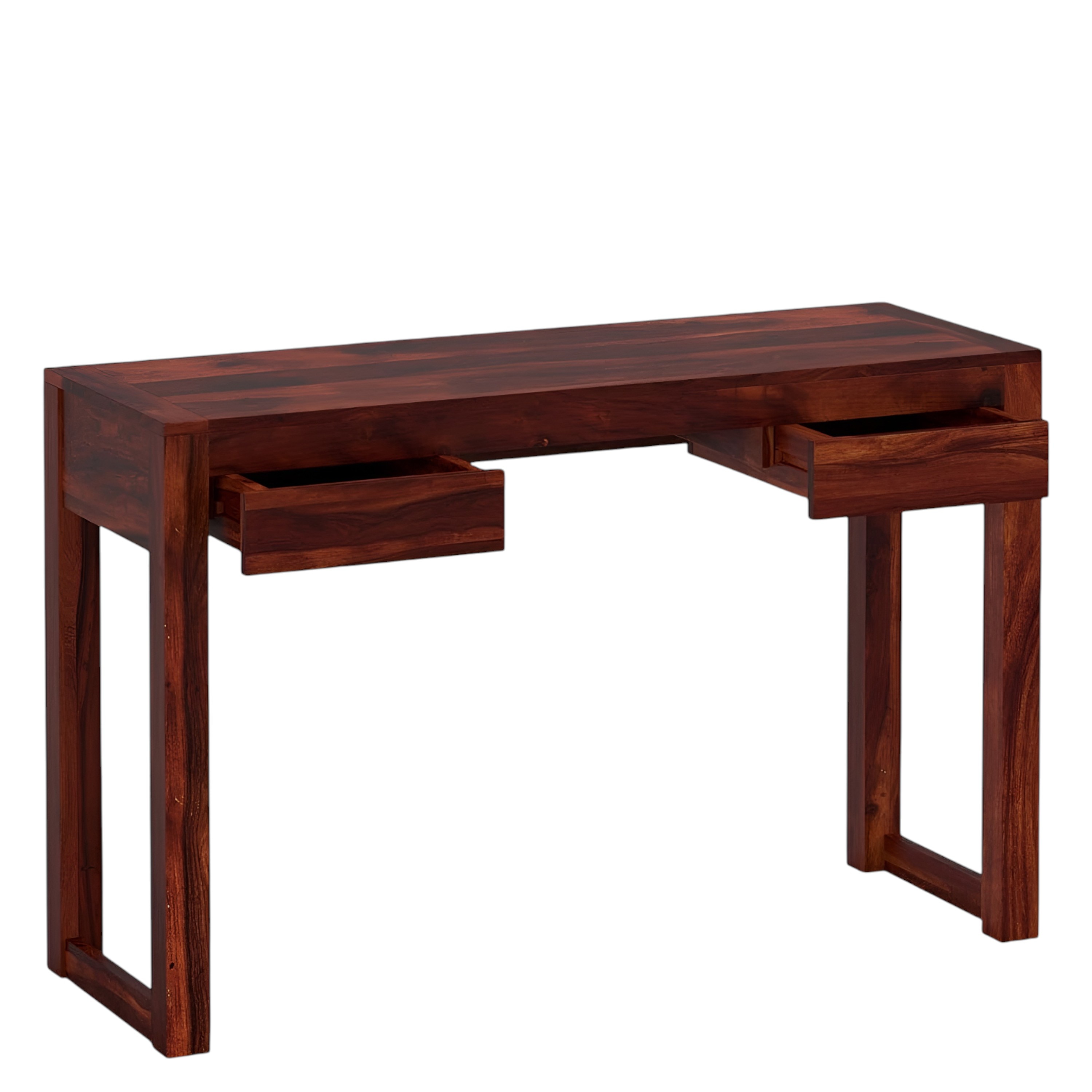 Zaria Sheesham Wood Study Computer Table In Honey Finish
