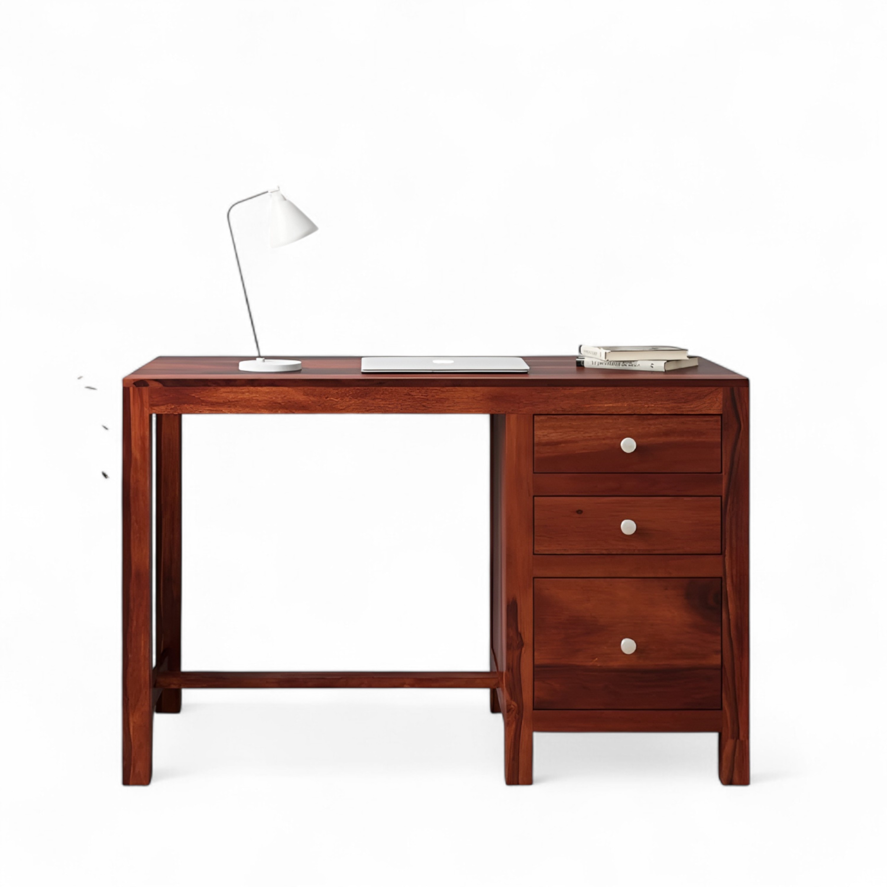 Richmond Sheesham Wood Study Computer Table In Honey Finish