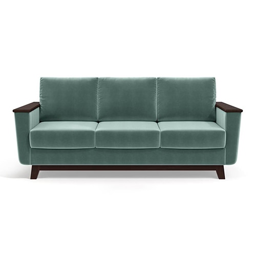 Corby Sofa Set (Colour : Dusty Turquoise Velvet , Seater : 3+2+1+1)