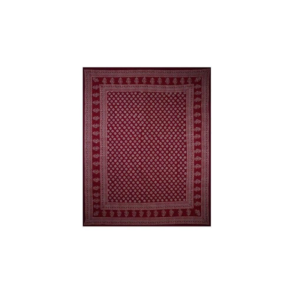 Wassim Multicolor Abstract 150 TC Cotton Double Size Bedsheet with 2 Pillow Covers