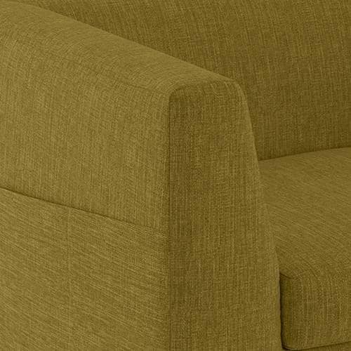 Rubik Premium 3 Seater Fabric Sofa in Olive Green Colour