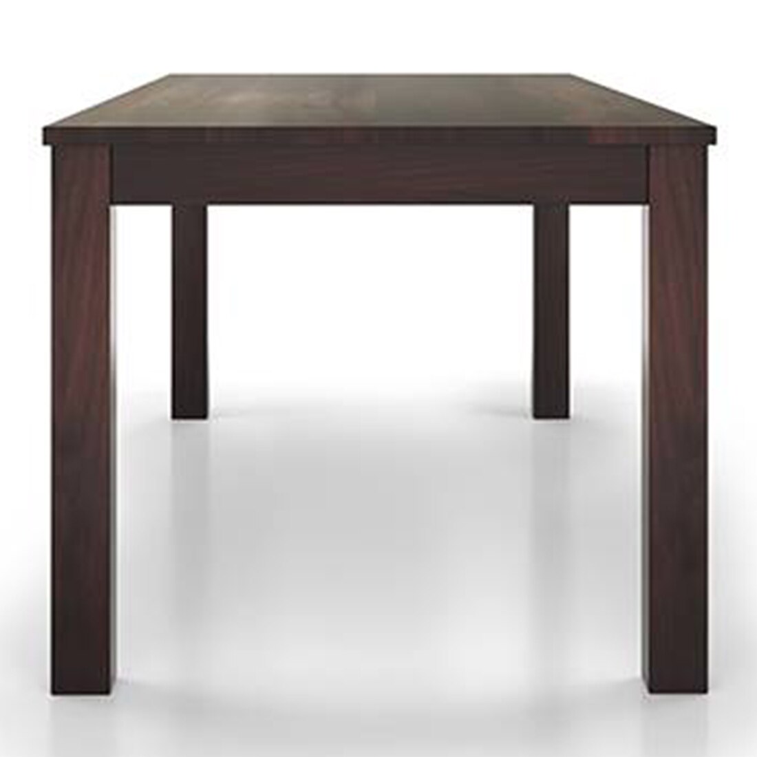 Arabia Xxl Solid Wood 8 Seater Dining Table With Set Of 8 Zella Chairs (Colour- Burnt Orange , Finish- Mahogany)