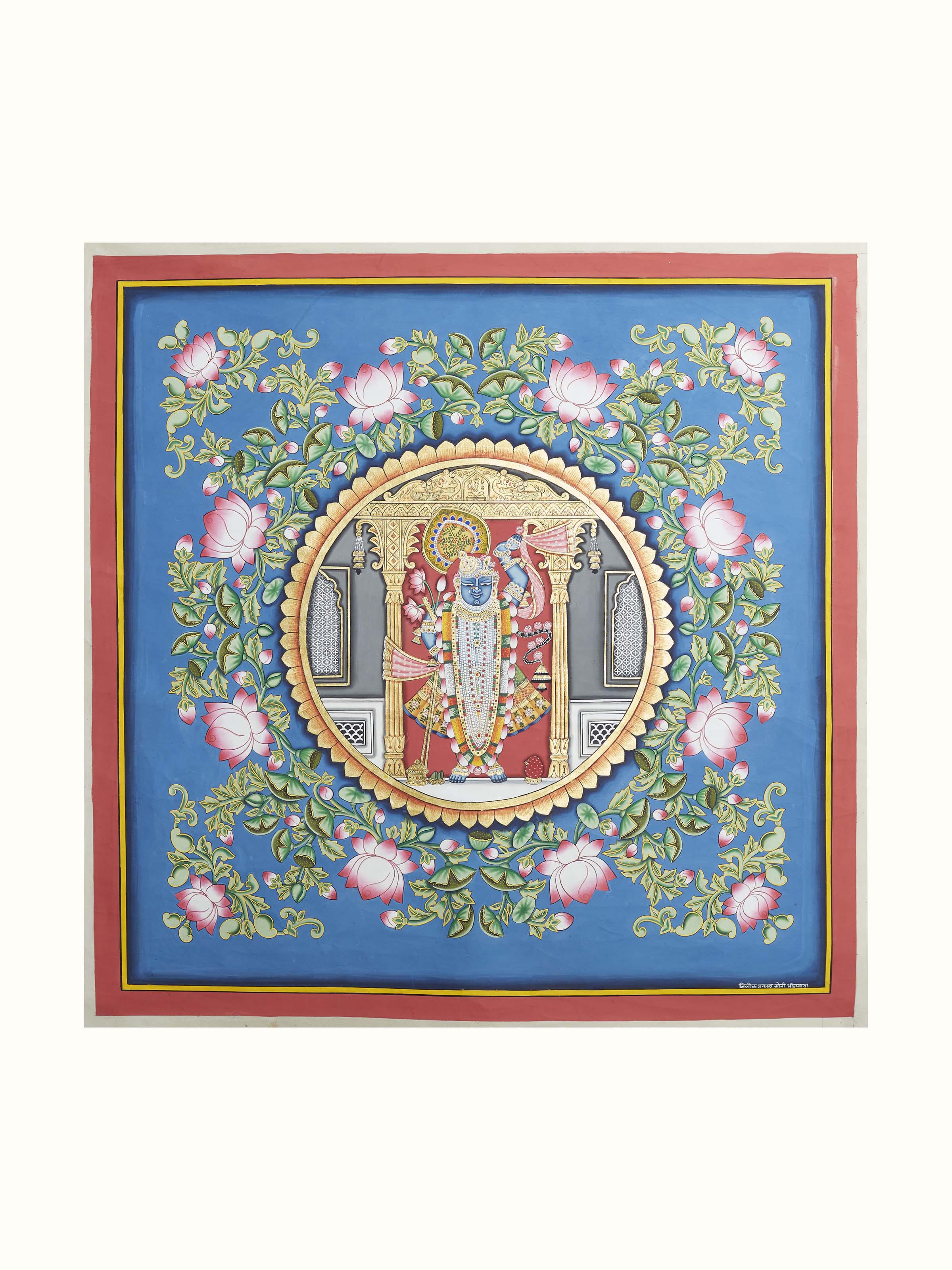 Shrinathji Jal-kamal Pichwai Painting