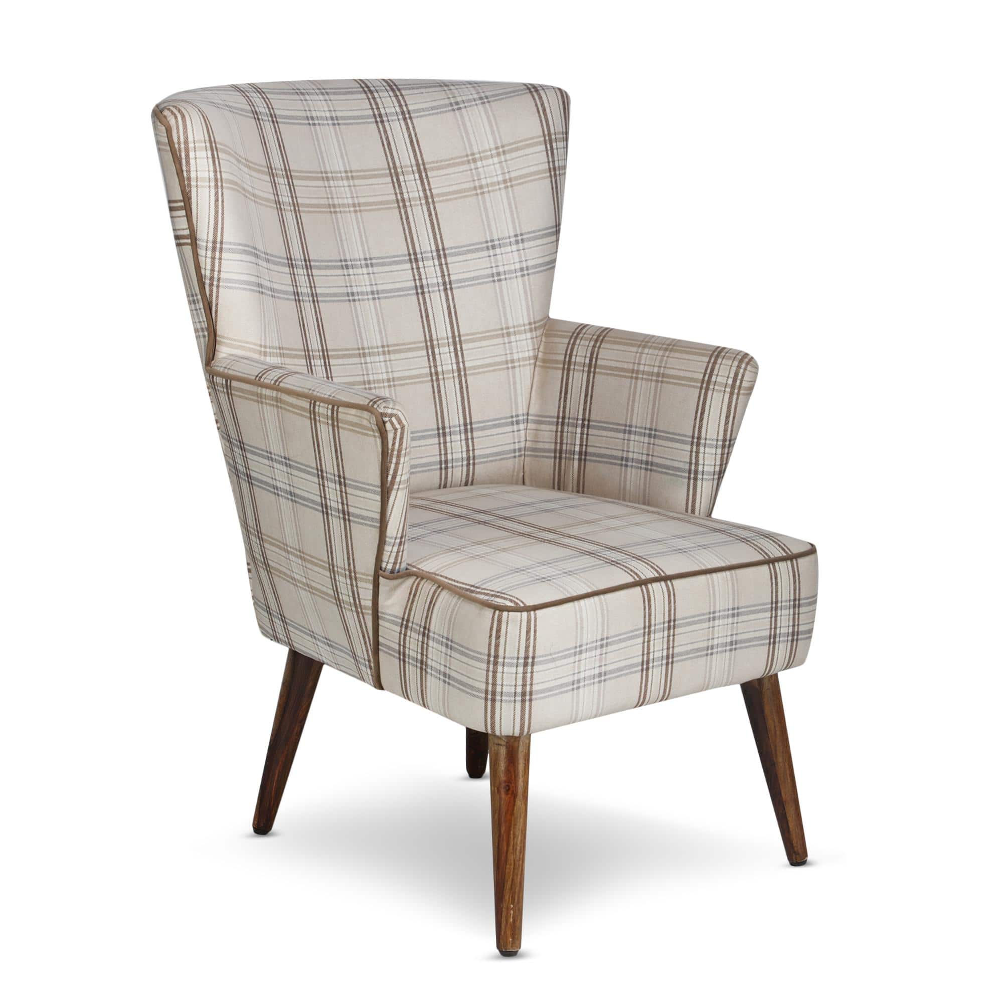 Lucie Small Wing Back Chair