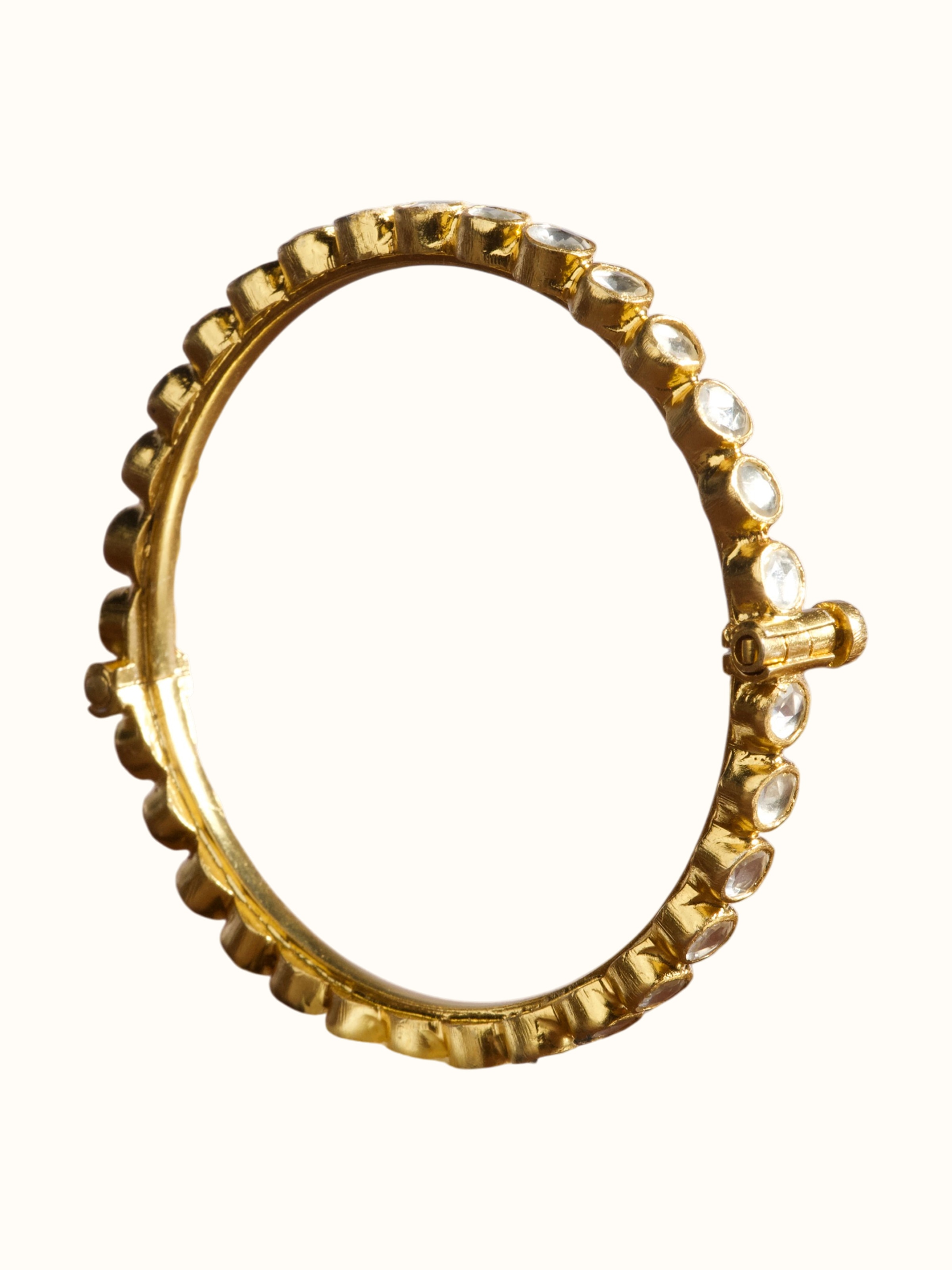 Silver Smithing Gold Plated Bangle