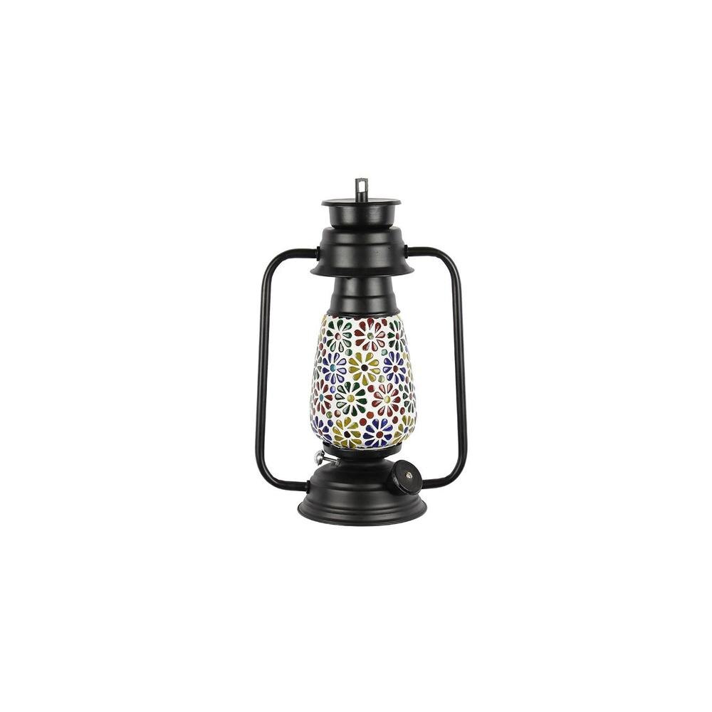 Cosette Multicolor Metal Wall Mounted Lantern Lamp