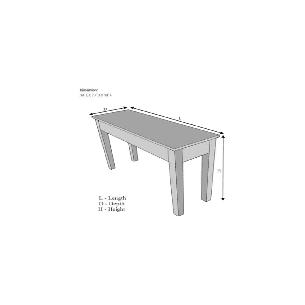 Varak Solid Wood Console Table
